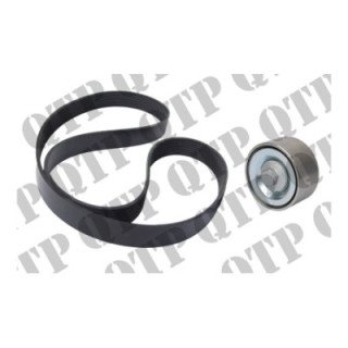 Fan Belt FEAD Kit New Holland TLA T4 T5 Case JX JXU JX 8PK1381 Alternator Belt