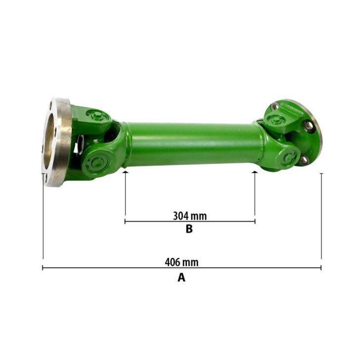 QTP | Drive Shaft | John Deere 6000 6005 6010 | AL117426 AL113390 AL111286 | 500025