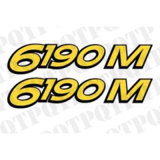 John Deere 6190M Model Decal Left and Right *Order with 56586 for Complete Set