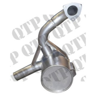 Exhaust Box JCB 3CX Non Turbo From Serial