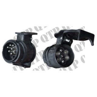 7 Pin to 13 Pin Plastic Socket