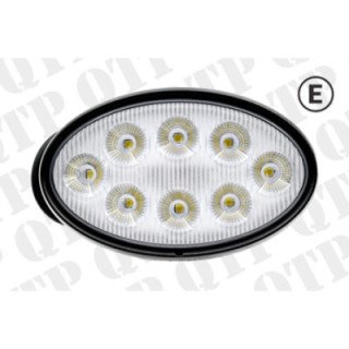 Work Lamp LED Oval Side Mount and Pedestal Mount 4400 Lumens with 35mm and 32mm Swivel Heads