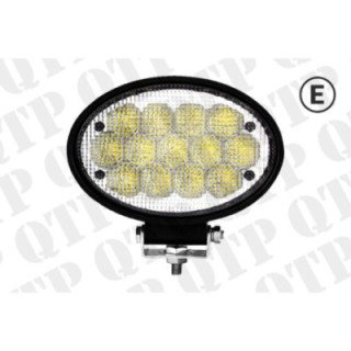 QTP | LED Oval Work Light 12V | Massey Ferguson 5400 5600 6400 6600 7400 7600 8400 Series | 3788699M