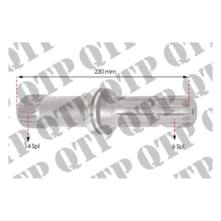 PTO Shaft - Réf: 67416