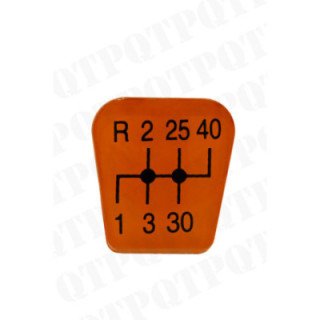 Badge Gear Lever Knob Fendt Vario Farmer Series