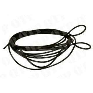 Washer Jet Hose 4x6mm Black Rubber Universal 2.5 Meters