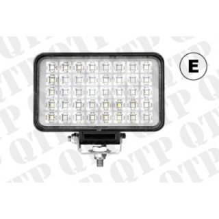 QTP | LED Work Lamp 40W (3.5 Inch) | Rectangle 3600 Lumens | 100068