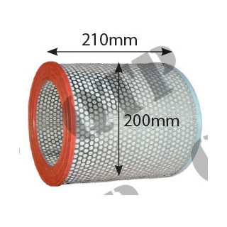 Extérieur du filtre à air