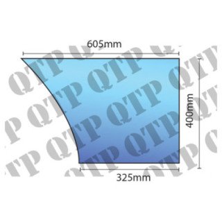 Porte en verre inférieure G D