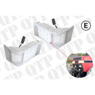 QTP | LED Head Lamp (Pair) | Case Magnum Series | 91971C2 91972C2 | 400067