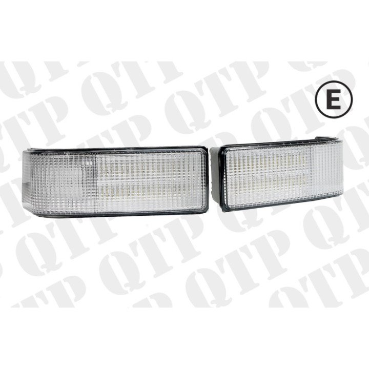 QTP | LED Head Lamp Pair (Left & Right) | Case Farmall Maxxum Series | 400070 | 232448A2 232449A2