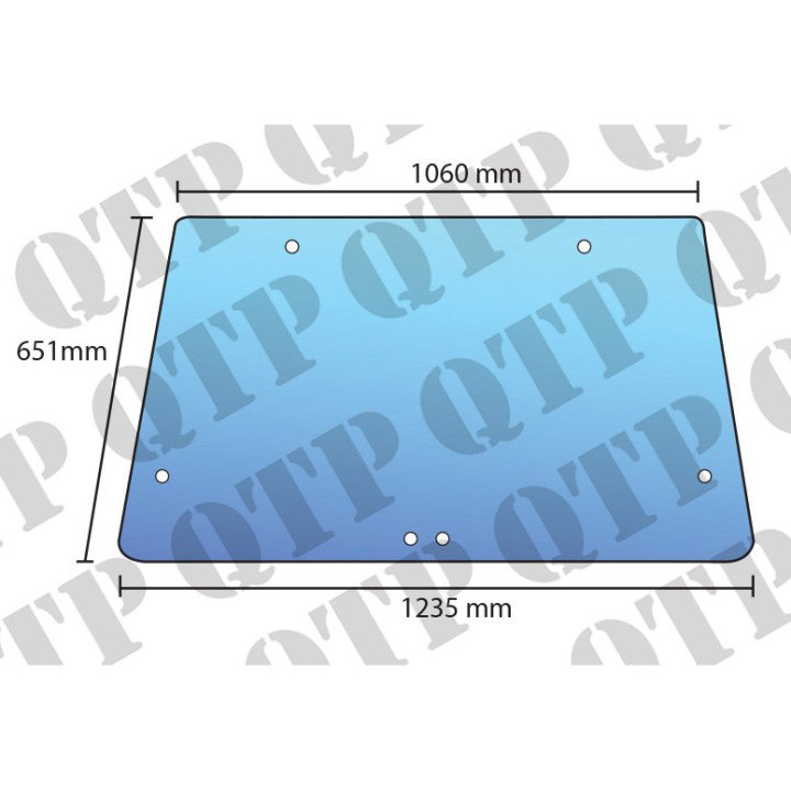 Glass Ford 5030 - 4830 Rear